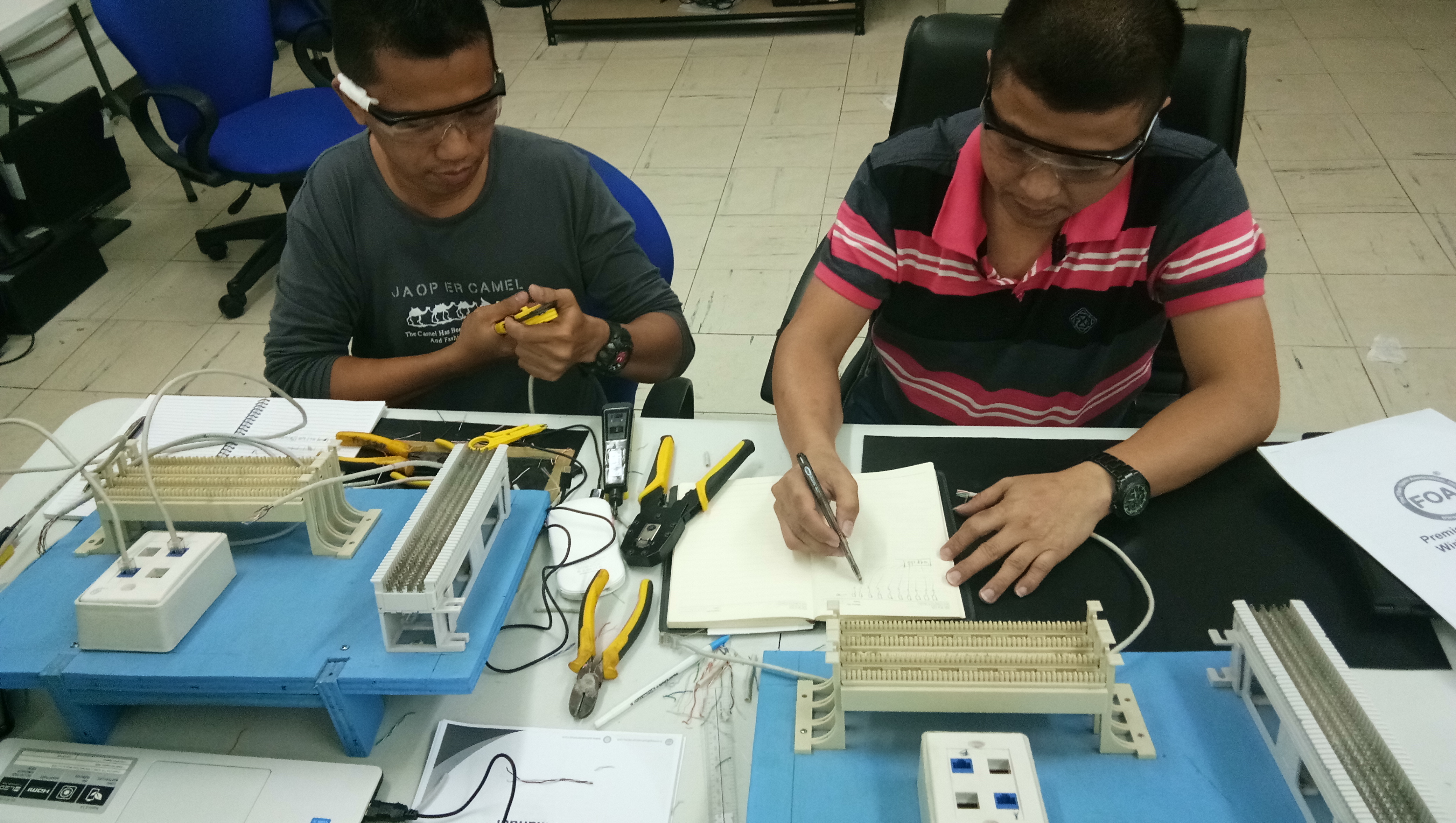 The FOA Reference For Fiber Optics - Installing UTP Cabling 