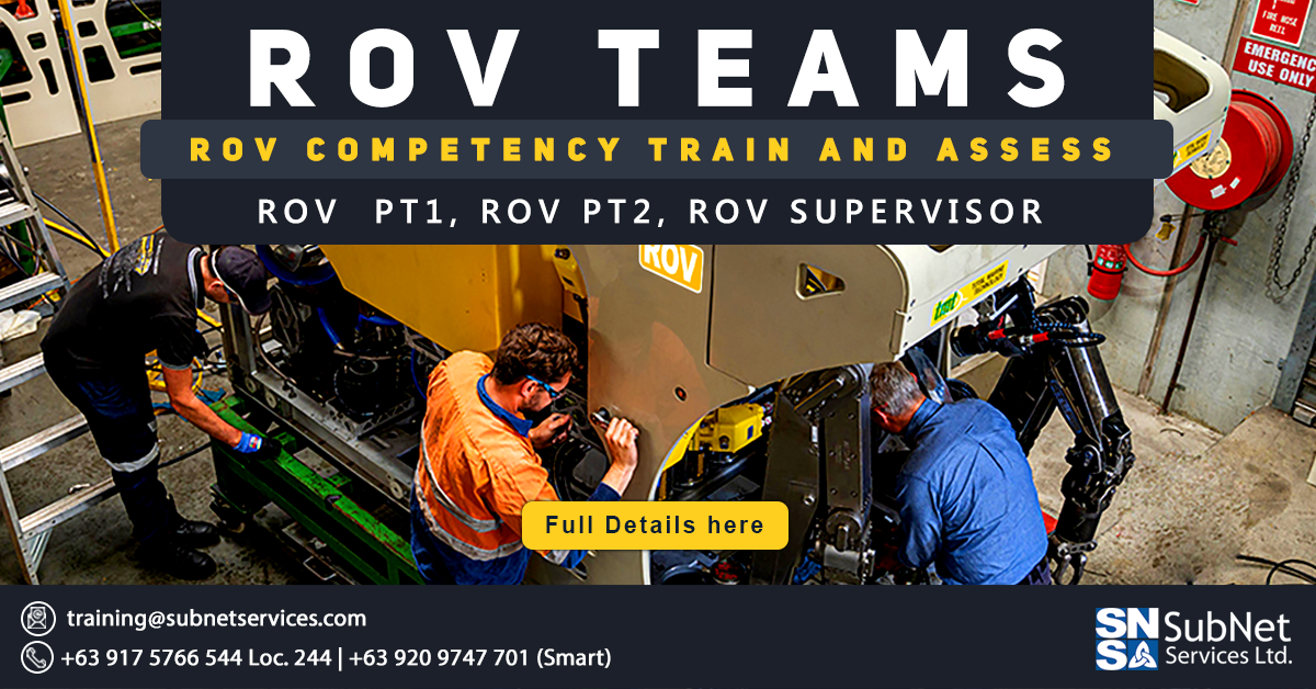 ROV Personnel Competency Training and Assessments